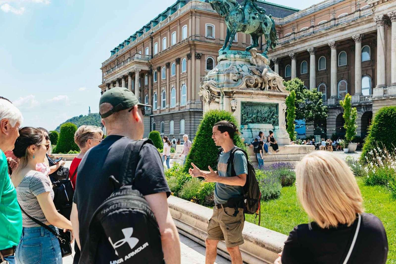 Boedapest: Wandeltour door het Buda Kasteel District met een historicus