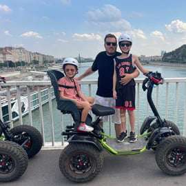 Boedapest: Buda Highlights Rondleiding op elektrische EZRaider