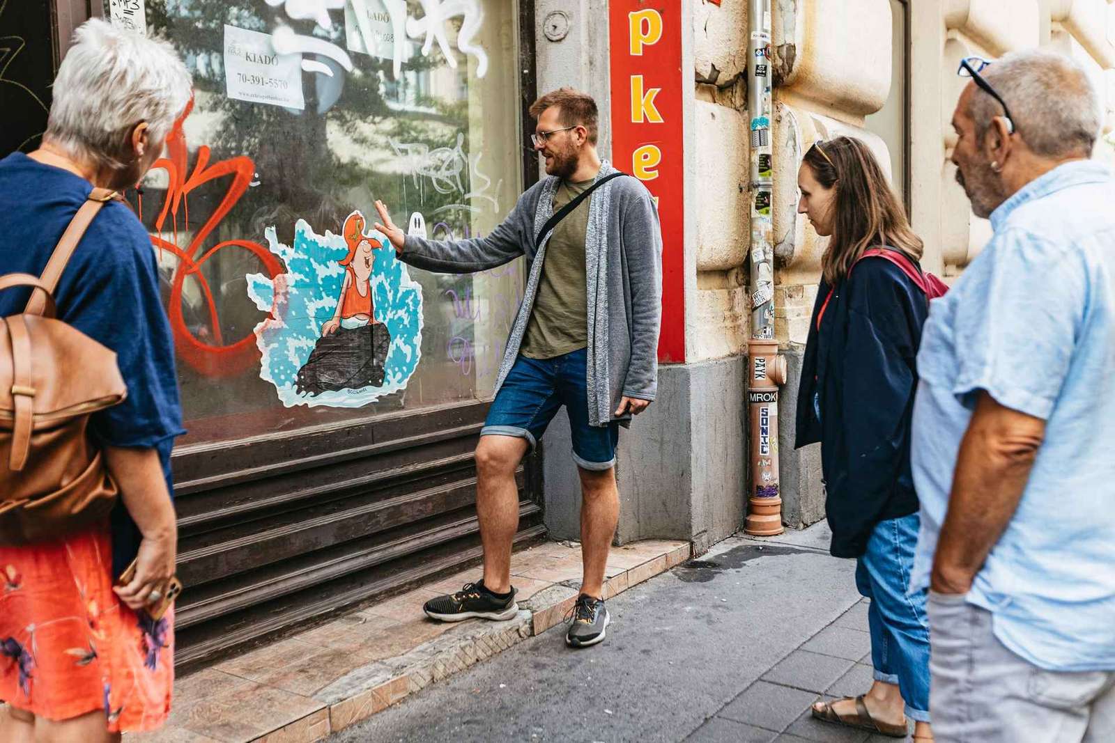 Boedapest: Wandeltour over straatkunst en ondergrondse bewegingen