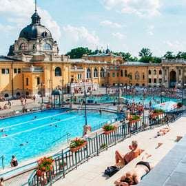 Boedapest: Széchenyi Spa Hele dag met optionele proeverij