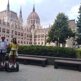 Boedapest: Segwaytour door het Burchtdistrict met live gids