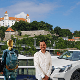 Boedapest: Transfer naar Praag via het schilderachtige Bratislava