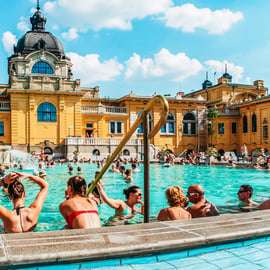 Boedapest: Széchenyi Spa Hele dag met optionele proeverij
