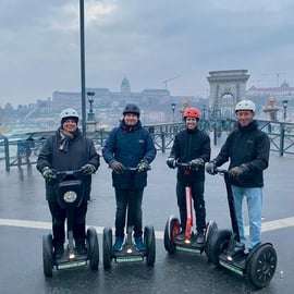 Boedapest: Segway Grand City Tour (Buda + Margaret + Pest) 3 uur