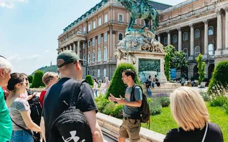 Boedapest: Wandeltour door het Buda Kasteel District met een historicus