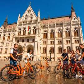Boedapest: historische fietstocht van 2,5 uur met lokale gids