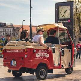 Boedapest: Toeristische Tuk Tuk