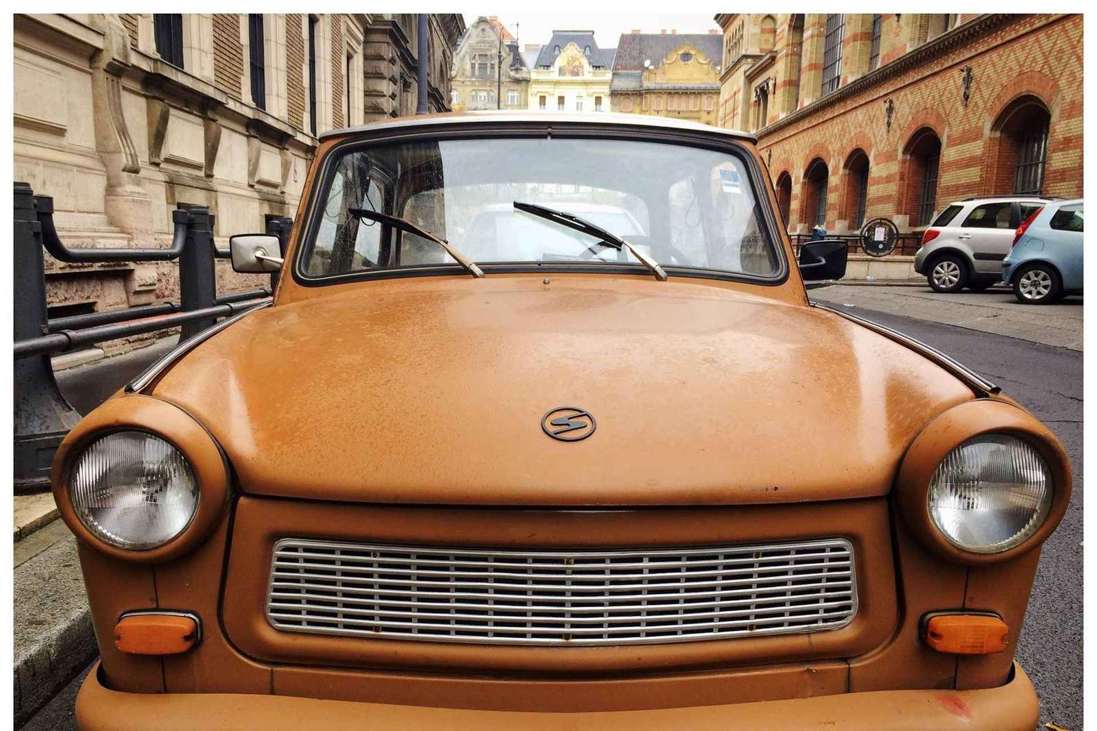 Trabant-transfer naar Memento Park met rondleiding