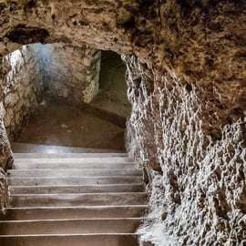 Boedapest: Buda Kasteel Grottentocht