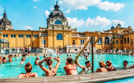 Boedapest: Széchenyi Spa Hele dag met optionele proeverij
