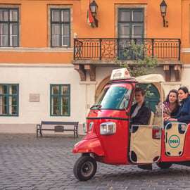 Boedapest: Toeristische Tuk Tuk