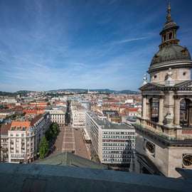 Boedapest: Toegang tot de Sint-Stefanusbasiliek met terrasoptie