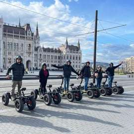 Boedapest: Buda Highlights Rondleiding op elektrische EZRaider