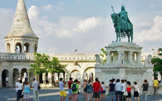 Boedapest: Wandeltour door het Buda Kasteeldistrict