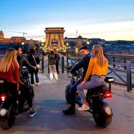 Boedapest: Monster Bike Roller Stadsrondleiding met gids