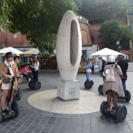Boedapest: Segwaytour door het Burchtdistrict met live gids