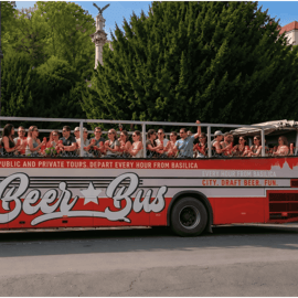 Boedapest: BeerBus-sightseeingtour met onbeperkt bier