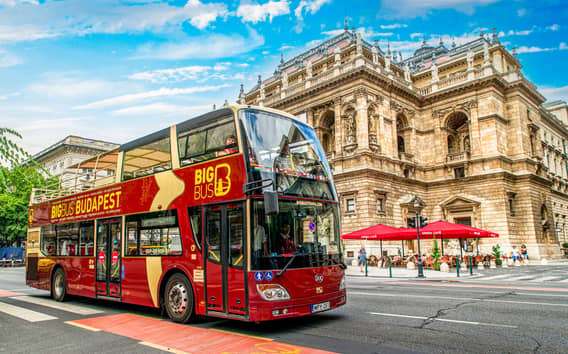 Boedapest: Big Bus Hop-on-hop-off-bustour sightseeingtour