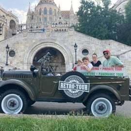 Boedapest: Privé stadsrondleiding met Russische Jeep