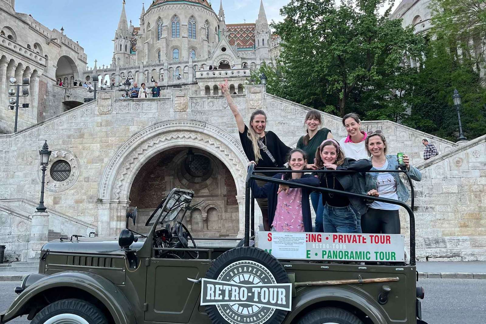 Boedapest: Privé stadsrondleiding met Russische Jeep
