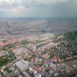 Sightseeingvlucht boven Boedapest met Cessna C172