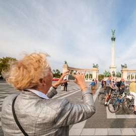 Boedapest: Stadsrondleiding met gids op de fiets