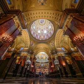 Boedapest: Toegang tot de Sint-Stefanusbasiliek met terrasoptie