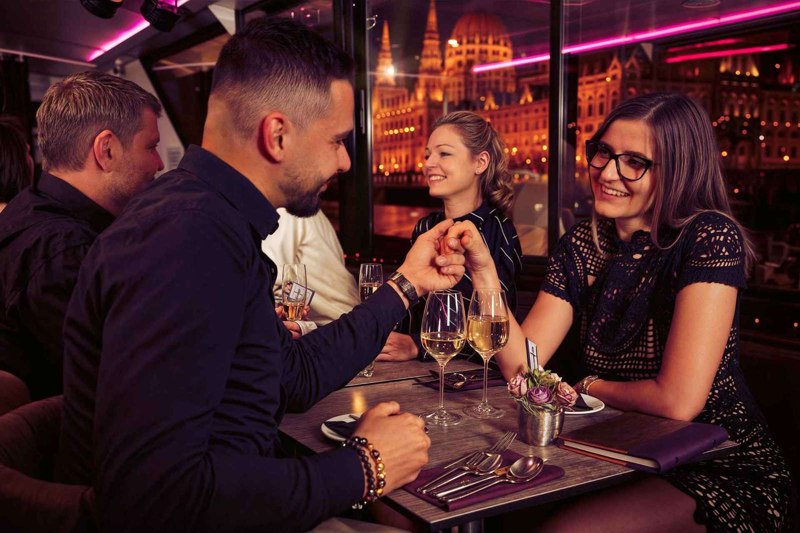 Boedapest: 4-gangen dinercruise met pianoshow