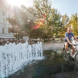 Boedapest: Stadsrondleiding met gids op de fiets