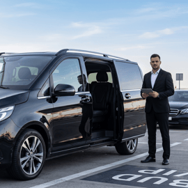 Privé transfer: van BUD luchthaven naar Boedapest stad