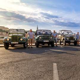 Boedapest: Privé stadsrondleiding met Russische Jeep