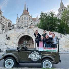 Boedapest: Privé stadsrondleiding met Russische Jeep