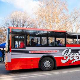 Privé-bierbustocht door Boedapest met onbeperkt bier
