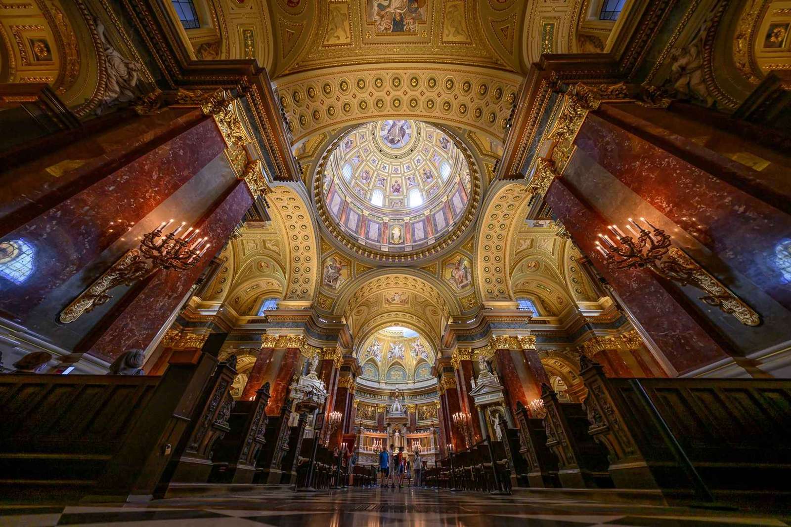 Boedapest: Toegang tot de Sint-Stefanusbasiliek met terrasoptie