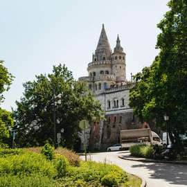 Boedapest: Wandeltour door het Buda Kasteel District met een historicus