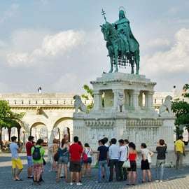 Boedapest: Wandeltour door het Buda Kasteeldistrict