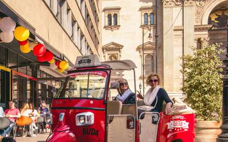 Boedapest: Toeristische Tuk Tuk