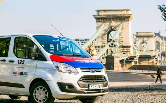 Boedapest: gedeelde luchthaventransfer met shuttlebus