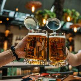 Boedapest: BierGarten-ervaring met diner en livemuziek