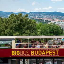 Boedapest: Big Bus Hop-on-hop-off-bustour sightseeingtour