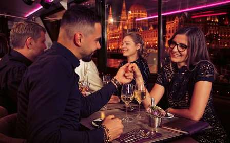 Boedapest: 4-gangen dinercruise met pianoshow