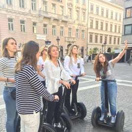 Boedapest: Segwaytour door het Burchtdistrict met live gids