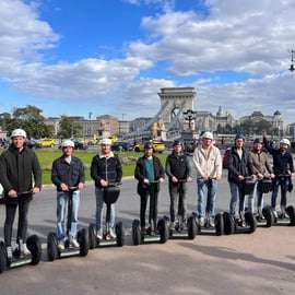 Boedapest: Segway Grand City Tour (Buda + Margaret + Pest) 3 uur