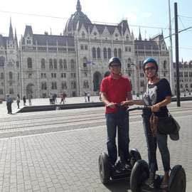 Boedapest: Segwaytour door het Burchtdistrict met live gids