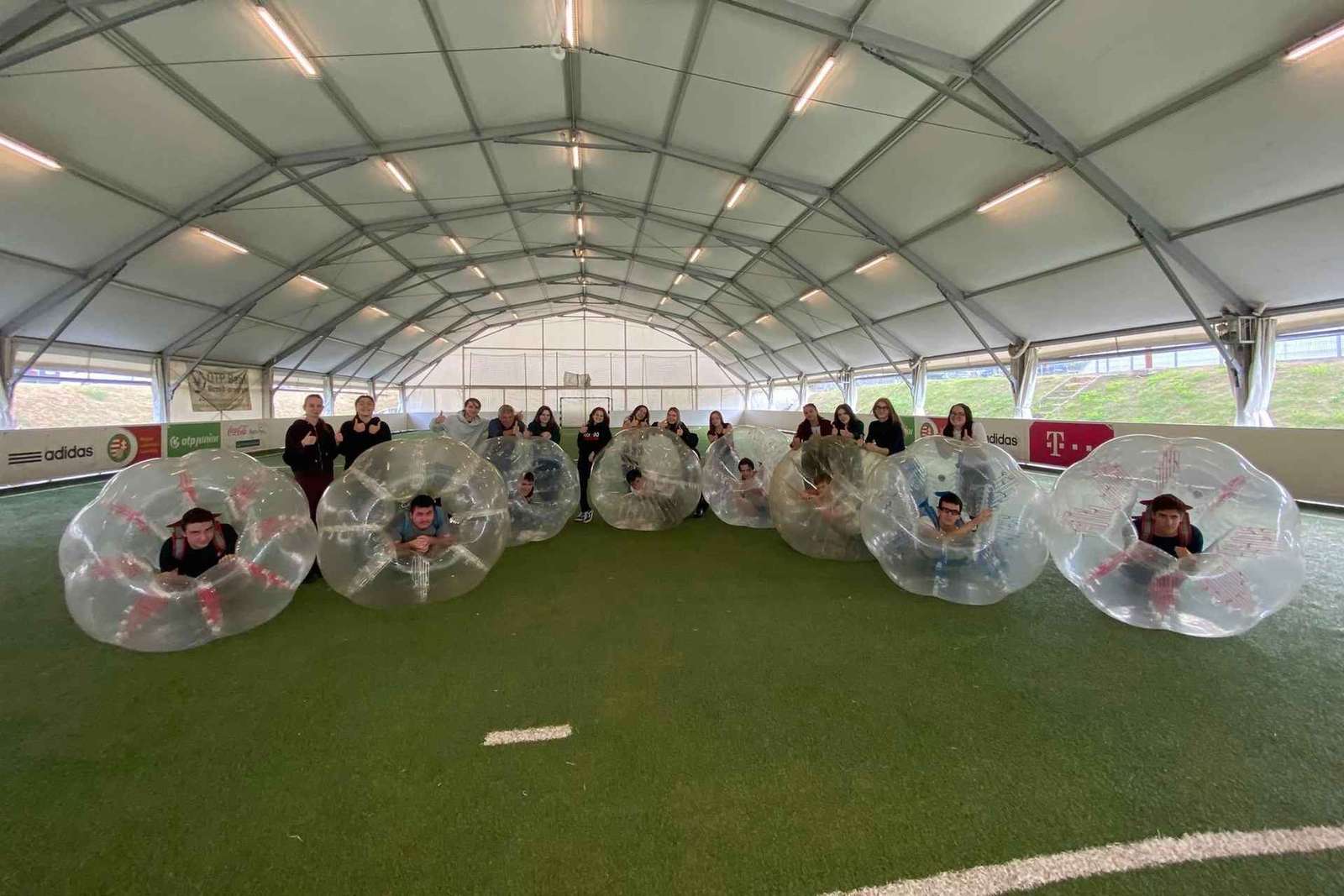 Boedapest: bubble football-ervaring met bier