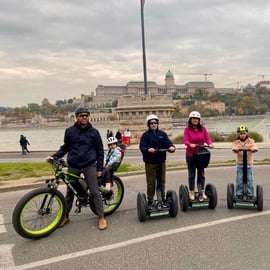 Boedapest: Segway Grand City Tour (Buda + Margaret + Pest) 3 uur