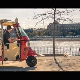 Boedapest: Toeristische Tuk Tuk