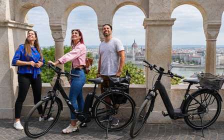 Boedapest: E-bike sightseeingtour met gids