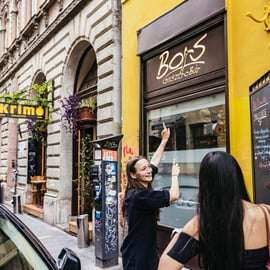 Boedapest: Foodie rondleiding met gids met eten en drinken