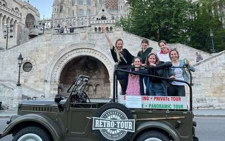 Boedapest: Privé stadsrondleiding met Russische Jeep